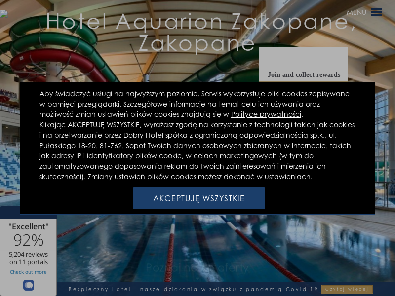 Hotel w Zakopanem Aquarion