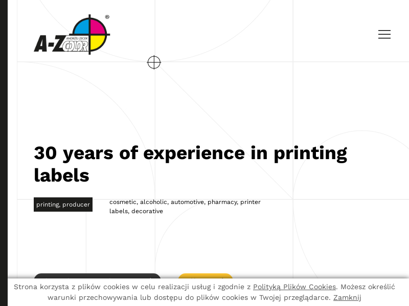 Drukarnia etykiet A-Z COLOR sp. z o.o., sp. kom.
